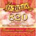 La Bella 820 Elite - Flamenco, Red Nylon - Music Bliss Malaysia