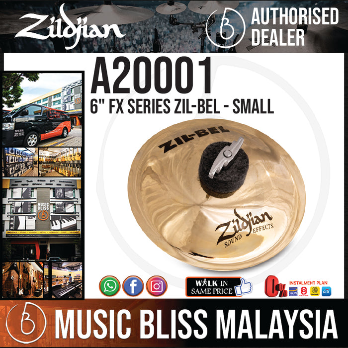Zildjian FX Series ZIL-BEL - Small 6" (A20001) - Music Bliss Malaysia