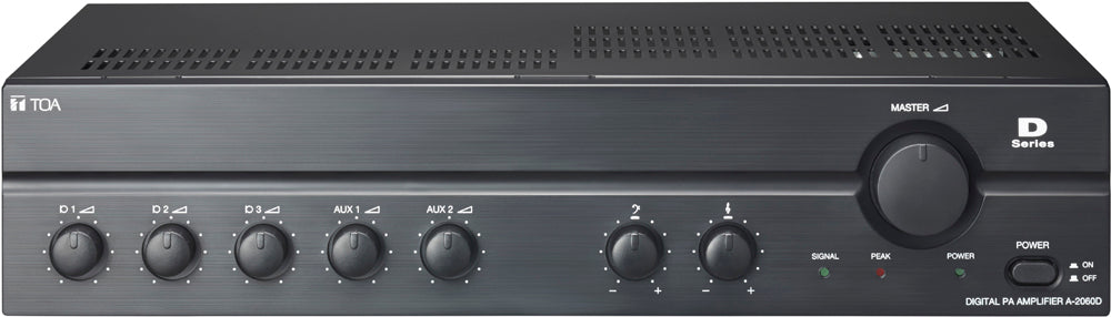 TOA A-2060D Digital Mixer Power Amplifier - Music Bliss Malaysia