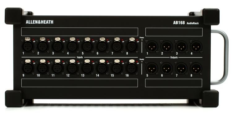 Allen & Heath AB168 16x8 Digital Stage Box for GLD and Qu Mixing Systems (AB-168) - Music Bliss Malaysia