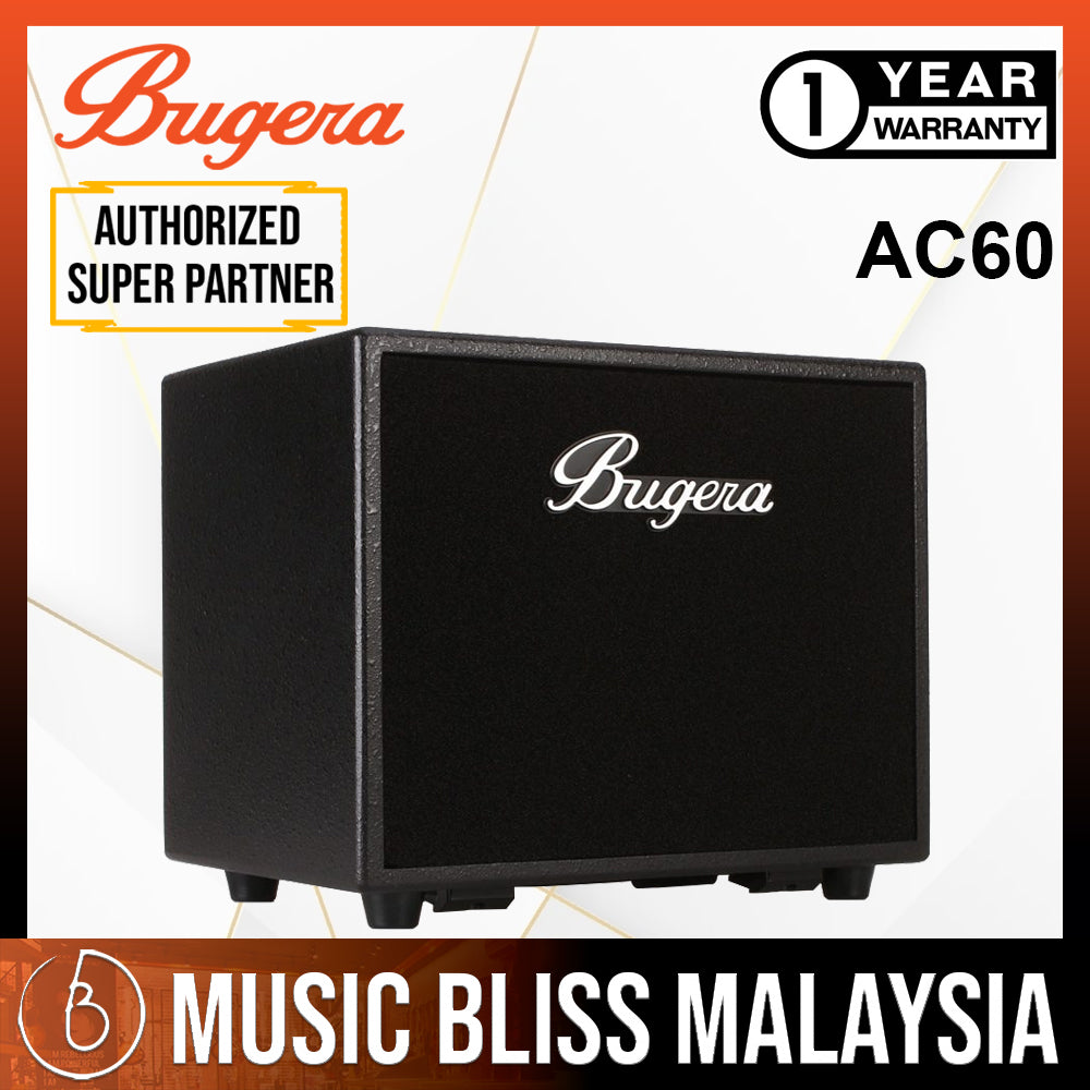 Bugera AC60 60 watt 2 channel Portable Acoustic Amplifier Music