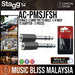 Stagg AC-PMSJFSH Female 3.5mm TRS to Male 1/4 inch TS Adapter - 2 Pieces (ACPMSJFSH) - Music Bliss Malaysia