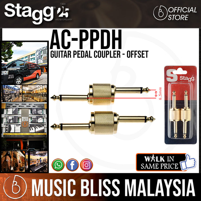 Stagg AC-PPDH Guitar Pedal Coupler - Offset (ACPPDH) - Music Bliss Malaysia