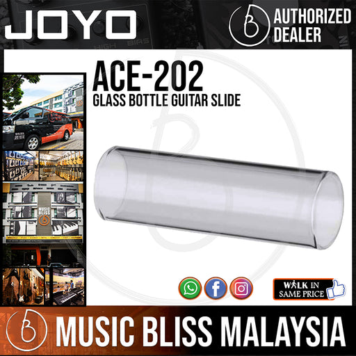 Joyo ACE-202 Glass Bottle Guitar Slide (ACE202) - Music Bliss Malaysia