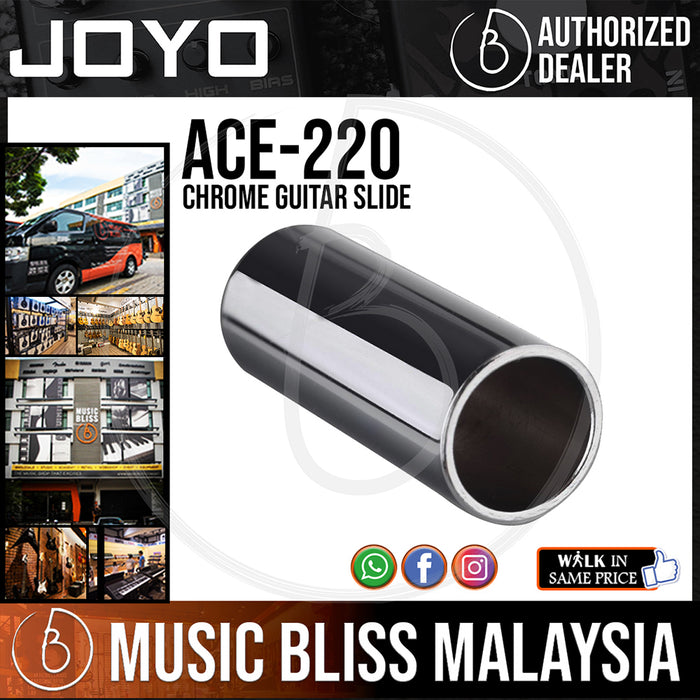 Joyo ACE-220 Chrome Guitar Slide (ACE220) - Music Bliss Malaysia