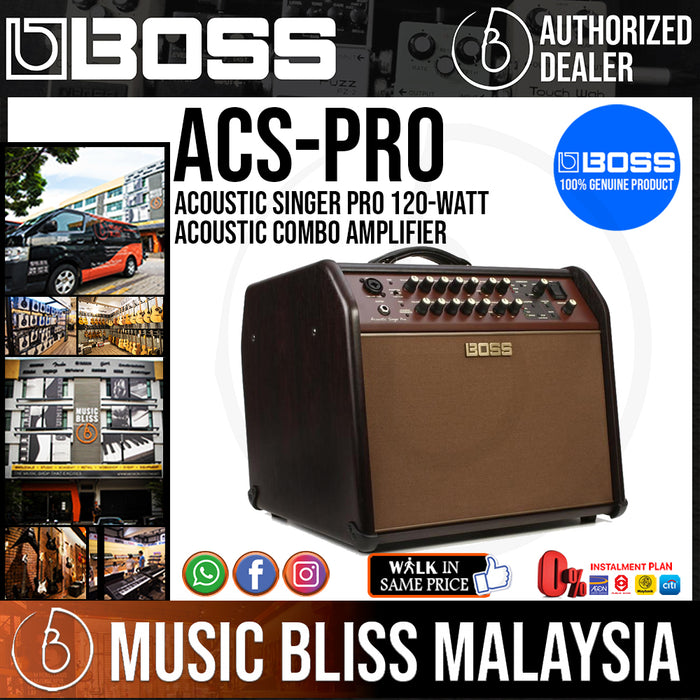 Boss acoustic singer pro sales price