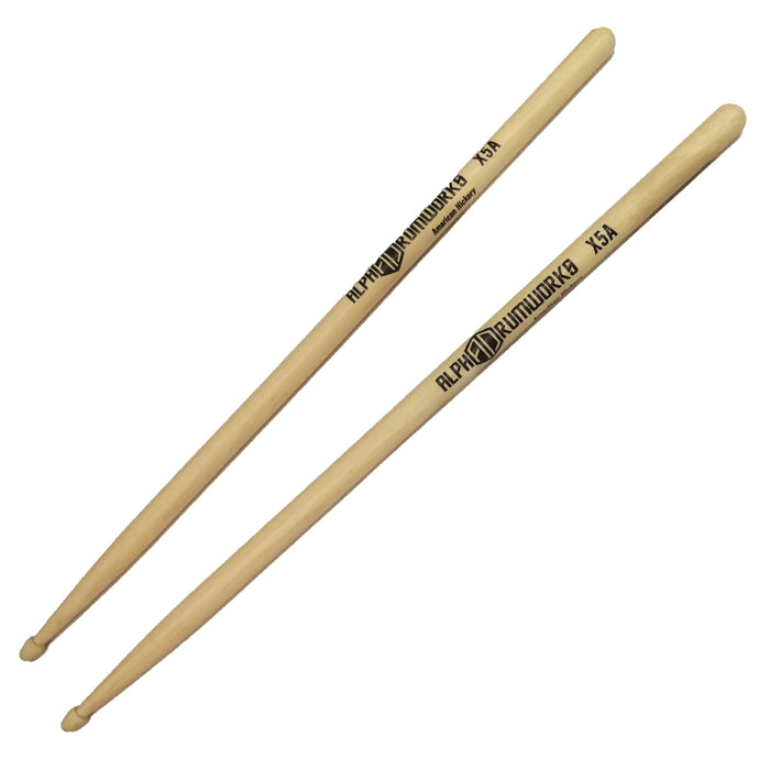 Alpha Drumworks X5A  Drum Stick (AD-DS-X5A) - Music Bliss Malaysia