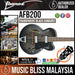 Ibanez Artcore AFB200 Hollowbody Bass Guitar - Transparent Black Sunburst - Music Bliss Malaysia
