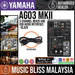 Yamaha AG03 MK2 3-channel Mixer and USB Audio Interface - Black - Music Bliss Malaysia