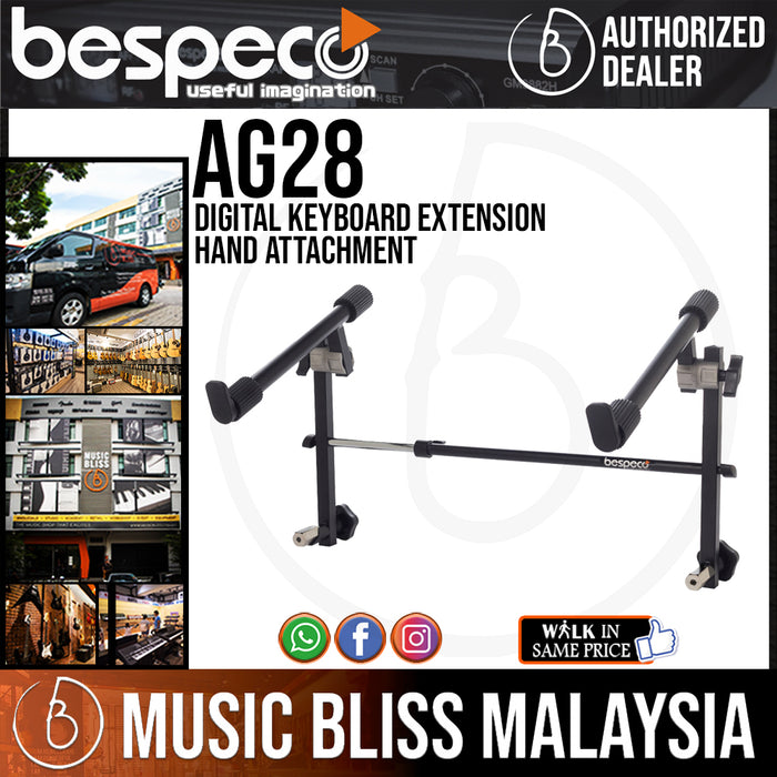 Bespeco AG28 Digital Keyboard Extension Hand Attachment for Second Keyboard (AG-28 / AG 28) - Music Bliss Malaysia