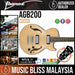 Ibanez AGB200 Semi-hollow Bass Guitar - Natural - Music Bliss Malaysia