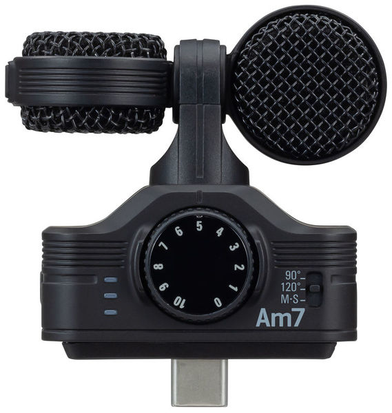 Zoom AM7 Mid-Side Stereo Microphone for Android Devices (AM-7) *0% INSTALLMENT* - Music Bliss Malaysia