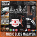 ESP Amaze-AS/R Electric Bass Guitar - Black (AMAZEASR) - Music Bliss Malaysia