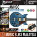 Ibanez Artcore Expressionist AMH90 Hollowbody Electric Guitar - Prussian Blue Metallic - Music Bliss Malaysia