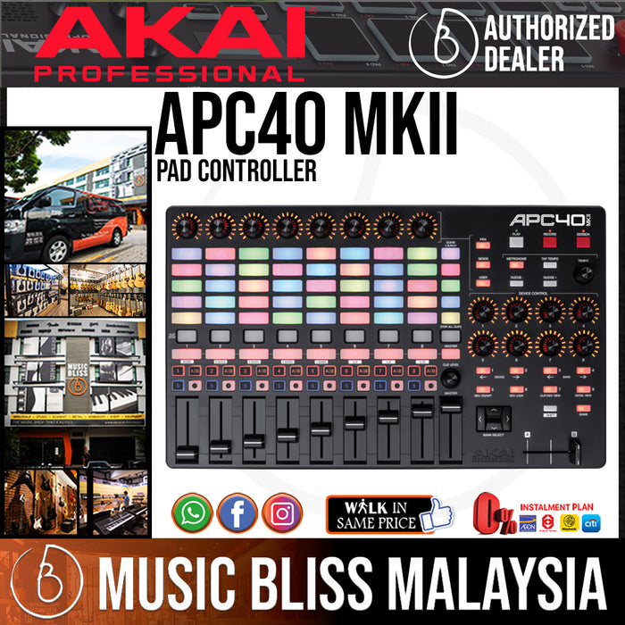 Akai Professional APC40 MKII Pad Controller (APC-40) - Music Bliss Malaysia