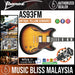 Ibanez Artcore Expressionist AS93FM Semi-Hollow Electric Guitar - Antique Yellow Sunburst - Music Bliss Malaysia