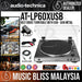 Audio-Technica AT-LP60XUSB Belt-Drive Turntable with USB - Gun Metal (Audio-Technica ATLP60XUSB / AT LP60XUSB) - Music Bliss Malaysia