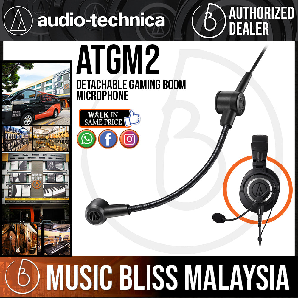 Headset Atgm2 Jual Audio-Technica ATGM2 Detachable Boom Microphone