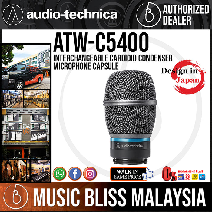 Audio Technica ATW-C5400 Interchangeable Cardioid Condenser Microphone Capsule (Audio-Technica ATWC5400 / ATW C5400) *RMCO Promotion* - Music Bliss Malaysia