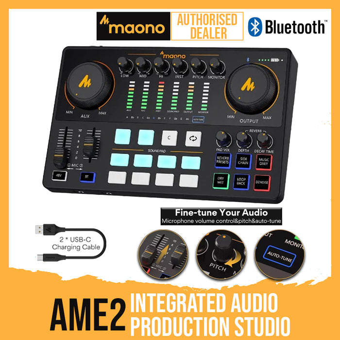 MAONO AME2 Maonocaster Integrated Audio Production Studio - Music Bliss Malaysia
