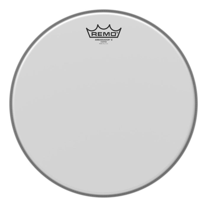 Remo Ambassador X Coated Drumhead - 13" (AX-0113-00 AX011300 AX 0113 00) - Music Bliss Malaysia