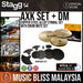 Stagg AXK-SET Copper Steel Alloy Cymbal Set with Drum Mute Set - Music Bliss Malaysia