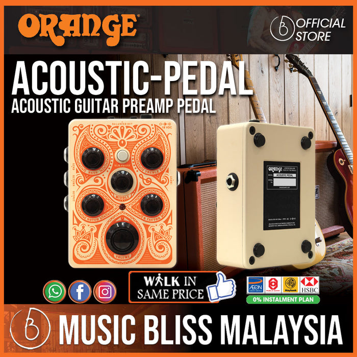Orange Acoustic Pedal - Music Bliss Malaysia