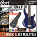 Cort Action Bass V Plus Bass Guitar with Bag - Blue Metallic (Action V Plus) - Music Bliss Malaysia