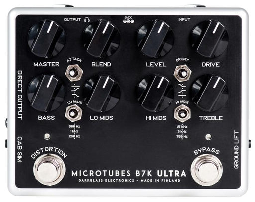Darkglass Microtubes B7K Ultra V2 Bass Preamp Pedal with Aux In - Music Bliss Malaysia