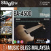 Stagg BA-4500 Nickel Round Wound Set of Strings for Electric Bass Guitar (BA4500) - Music Bliss Malaysia