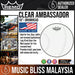 Remo Clear Ambassador Drumhead - 10" (BA-0310-00 BA031000 BA 0310 00) - Music Bliss Malaysia