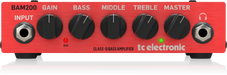 TC Electronic BAM200 200-Watt Compact Bass Head (BAM-200) - Music Bliss Malaysia