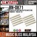 ALLPARTS BN-0871-025 Plastic Flat Bottom Slotted Nuts for Fender® - Pack of 10 (BN0871025) - Music Bliss Malaysia