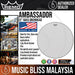 Remo Ambassador Bass Drumhead - 22" - Coated (BR-1122-00 BR112200 BR 1122 00) - Music Bliss Malaysia