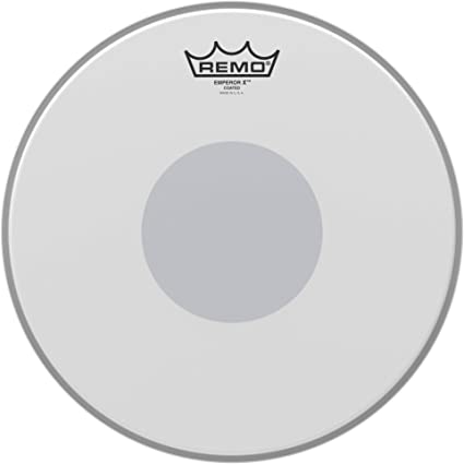 Remo Emperor X Coated Snare Drumhead - 12" - Bottom Black Dot (BX-0112-10 BX011210 BX 0112 10) - Music Bliss Malaysia