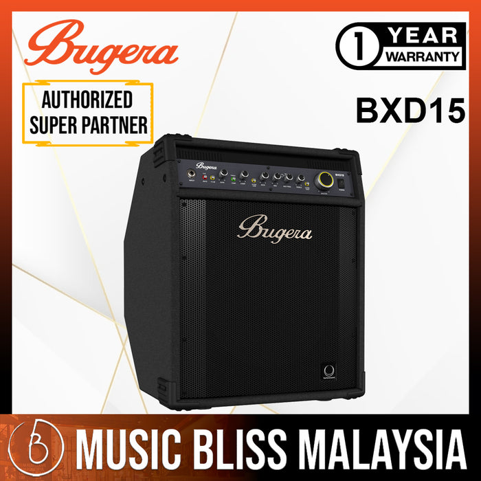 Bugera BXD15 1x15" 100-Watt 2-Channel Bass Combo - Music Bliss Malaysia
