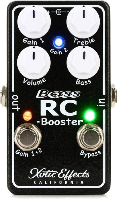 Xotic Bass RC Booster V2 Pedal *Crazy Sales Promotion* - Music Bliss Malaysia