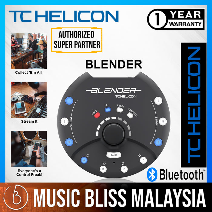 TC-Helicon Blender Portable Mixer with USB *Crazy Sales Promotion* - Music Bliss Malaysia