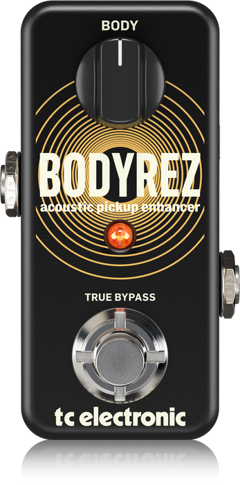 TC Electronic BodyRez Acoustic Pickup Enhancer Guitar Pedal *Crazy Sales Promotion* - Music Bliss Malaysia