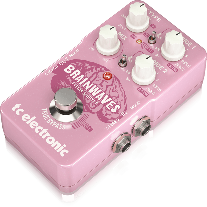 TC Electronic Brainwaves Pitch Shifter Guitar Effects Pedal *Crazy Sales Promotion* - Music Bliss Malaysia