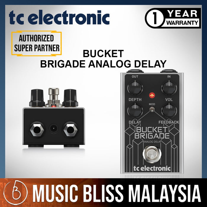 TC Electronic Bucket Brigade Analog Delay Pedal Music Bliss Malaysia