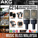 AKG C214 Large-diaphragm Condenser Microphone - Matched Stereo Pair (C-214/ C 214) *Everyday Low Prices Promotion* - Music Bliss Malaysia