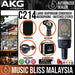AKG C214 Large-diaphragm Condenser Microphone (C-214/ C 214) *Crazy Sales Promotion* - Music Bliss Malaysia