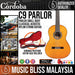 Cordoba C9 Parlor 7/8 - Solid Canadian Cedar Top, Solid African Mahogany Back & Sides, With Cordoba Polyforam Guitar Case (Full Solid) (C9Parlor) - Music Bliss Malaysia