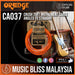 Orange Crush 20ft Instrument Cable Angled to Straight (CA037) - Music Bliss Malaysia