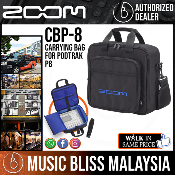 Zoom CBP-8 Carrying Bag for PodTrak P8 - Music Bliss Malaysia