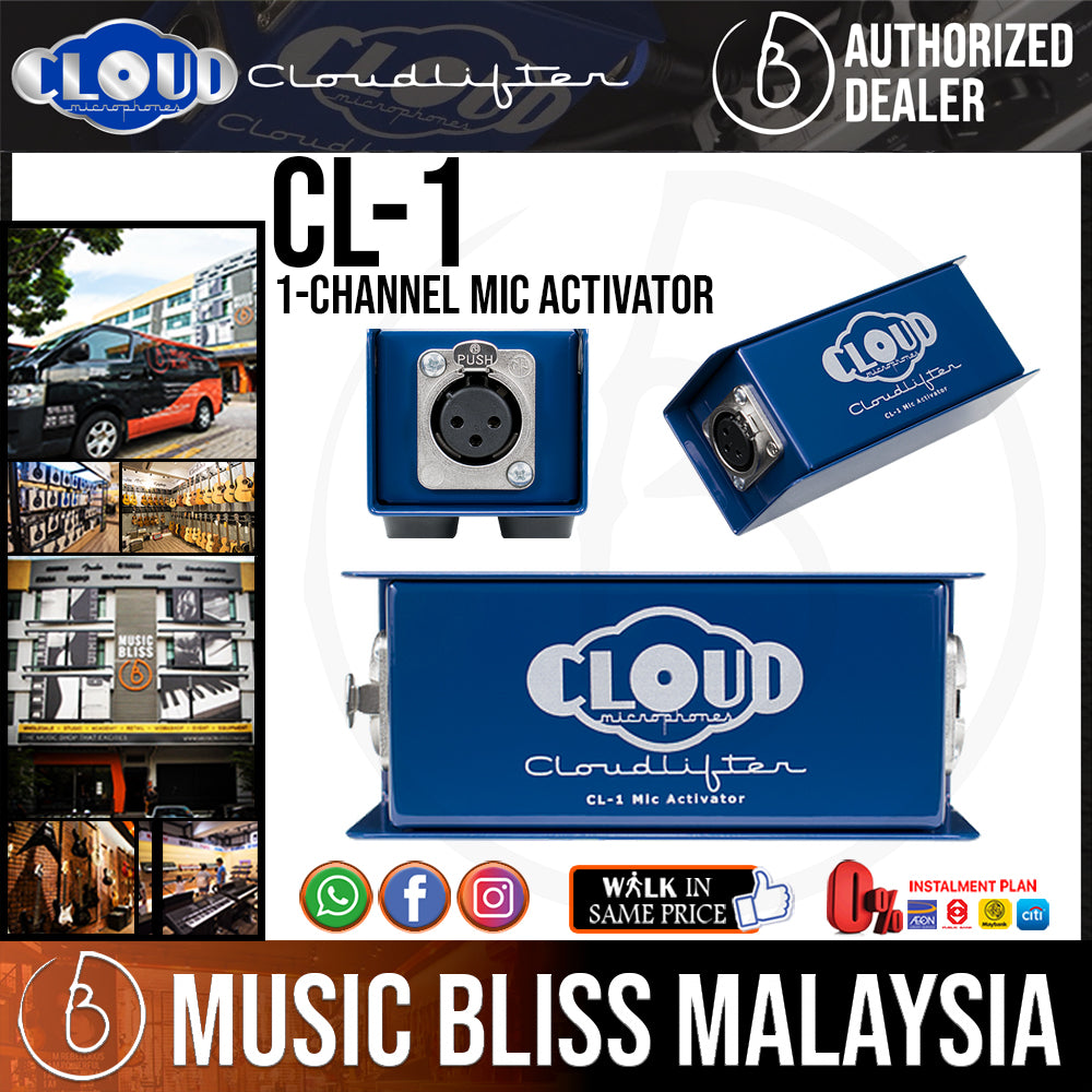 Cloud　CL-1　Microphones　Malaysia　Music　Cloudlifter　1-channel　Activator　Mic　Bliss