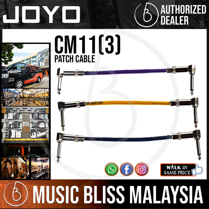 Joyo CM-11 Patch Cable (Package 3-units) - Music Bliss Malaysia