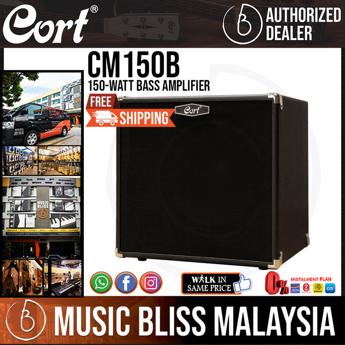 Cort CM150B 150-Watt Bass Amplifier (CM-150B CM 150B) - Music Bliss Malaysia