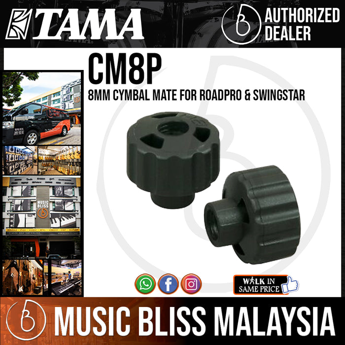 Tama CM8P 8mm Cymbal Mate for Roadpro & Swingstar (2PCS) - Music Bliss Malaysia
